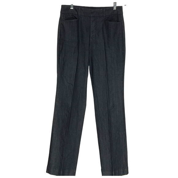 Charter Club Blue Straight Pants - Women's Size 8 - Picture 1 of 4